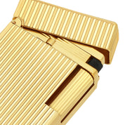 S.t.dupont accendino ligne 1 ottone Made in France Cling 51x37x12 mm oro c14020