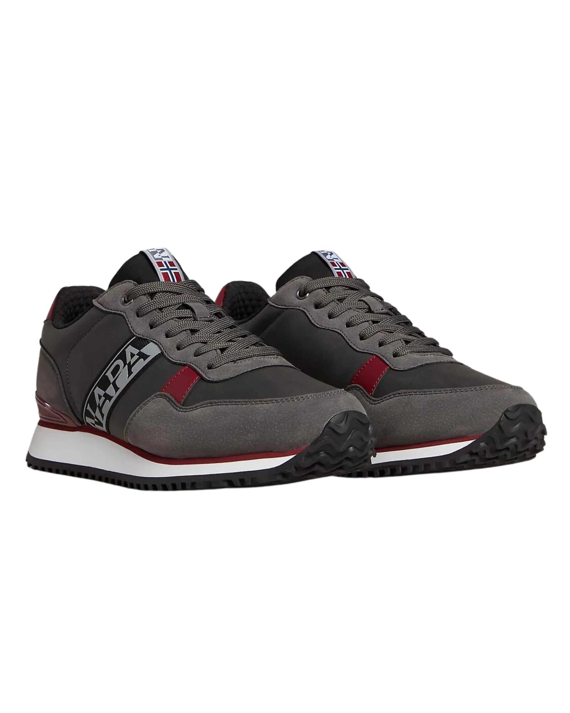 Napapijri Cosmos Sneakers in Eco-leather Grey