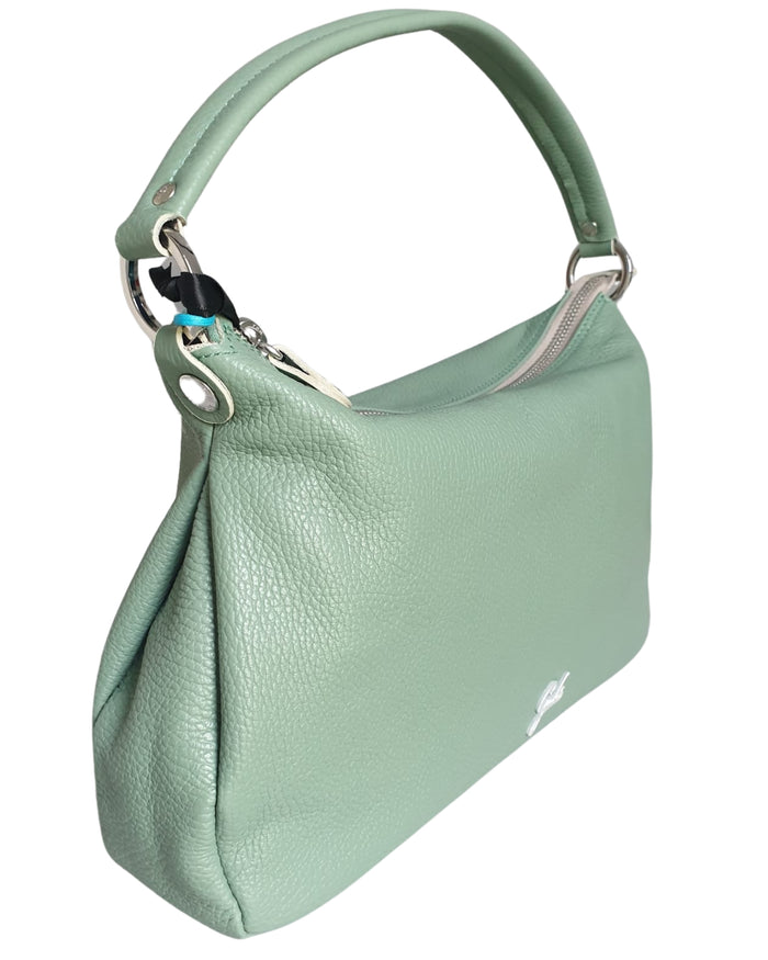 Gabs New Orleans Shoulder Bag in Green Leather 2