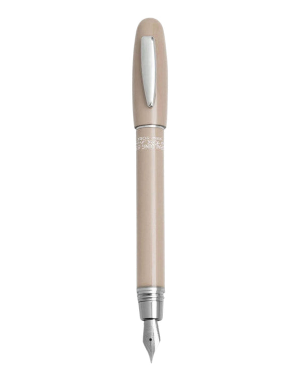 Agspalding&amp;bros. Short Classic Beige Unisex Fountain Pen