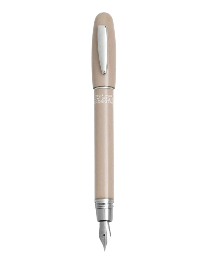 Agspalding&amp;bros. Short Classic Beige Unisex Fountain Pen 1