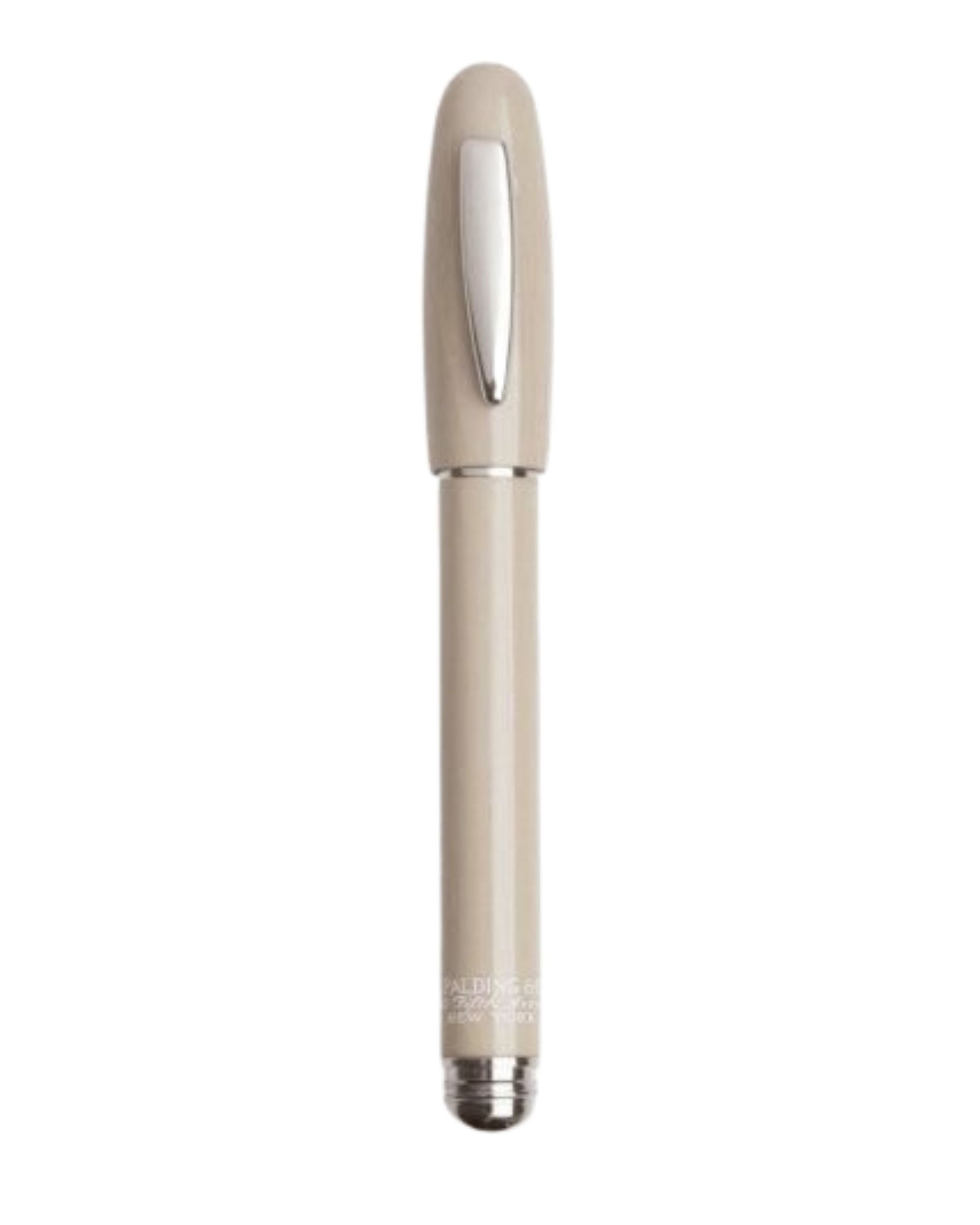 Agspalding&amp;bros. Short Classic Beige Unisex Fountain Pen