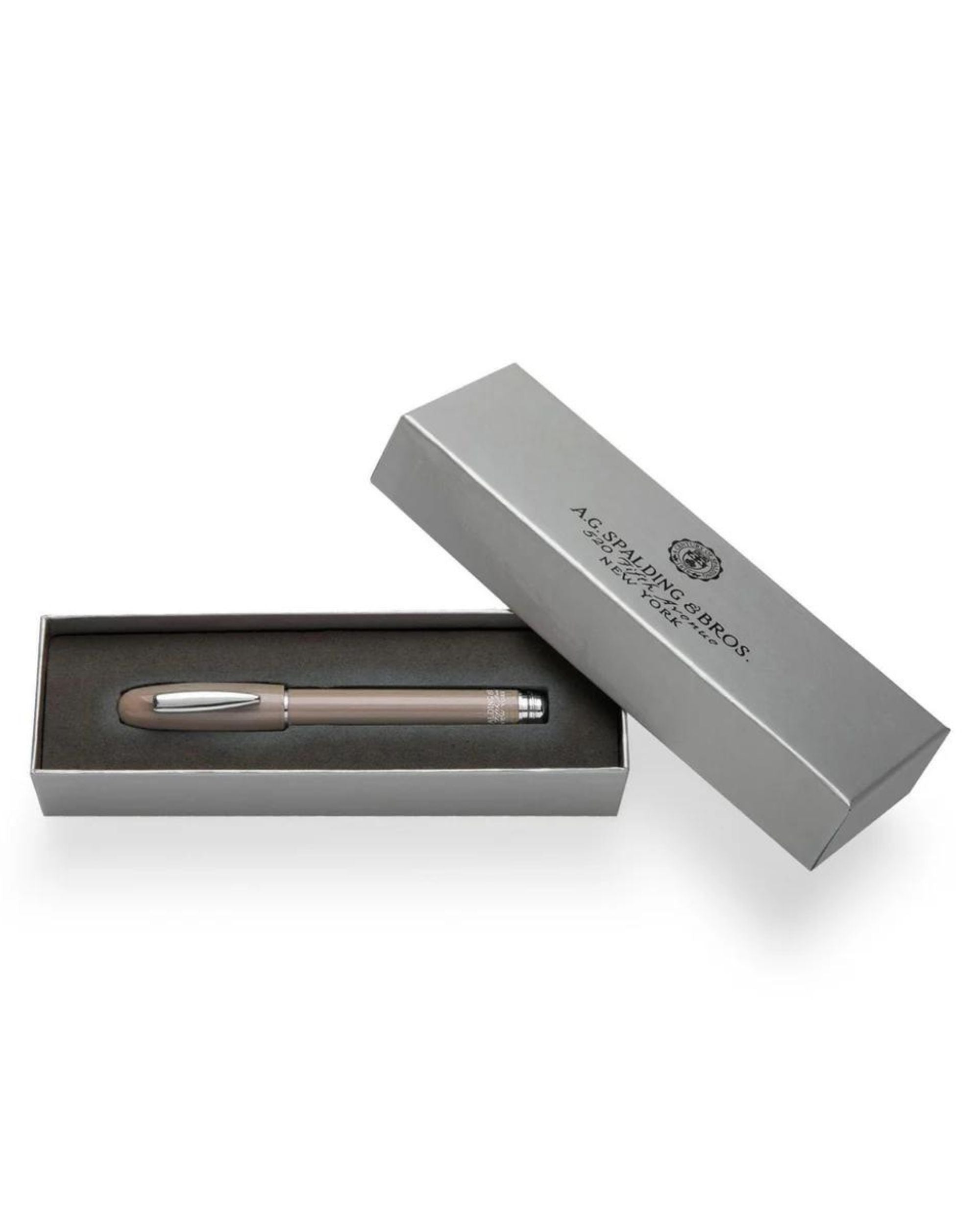 Agspalding&amp;bros. Short Classic Beige Unisex Fountain Pen