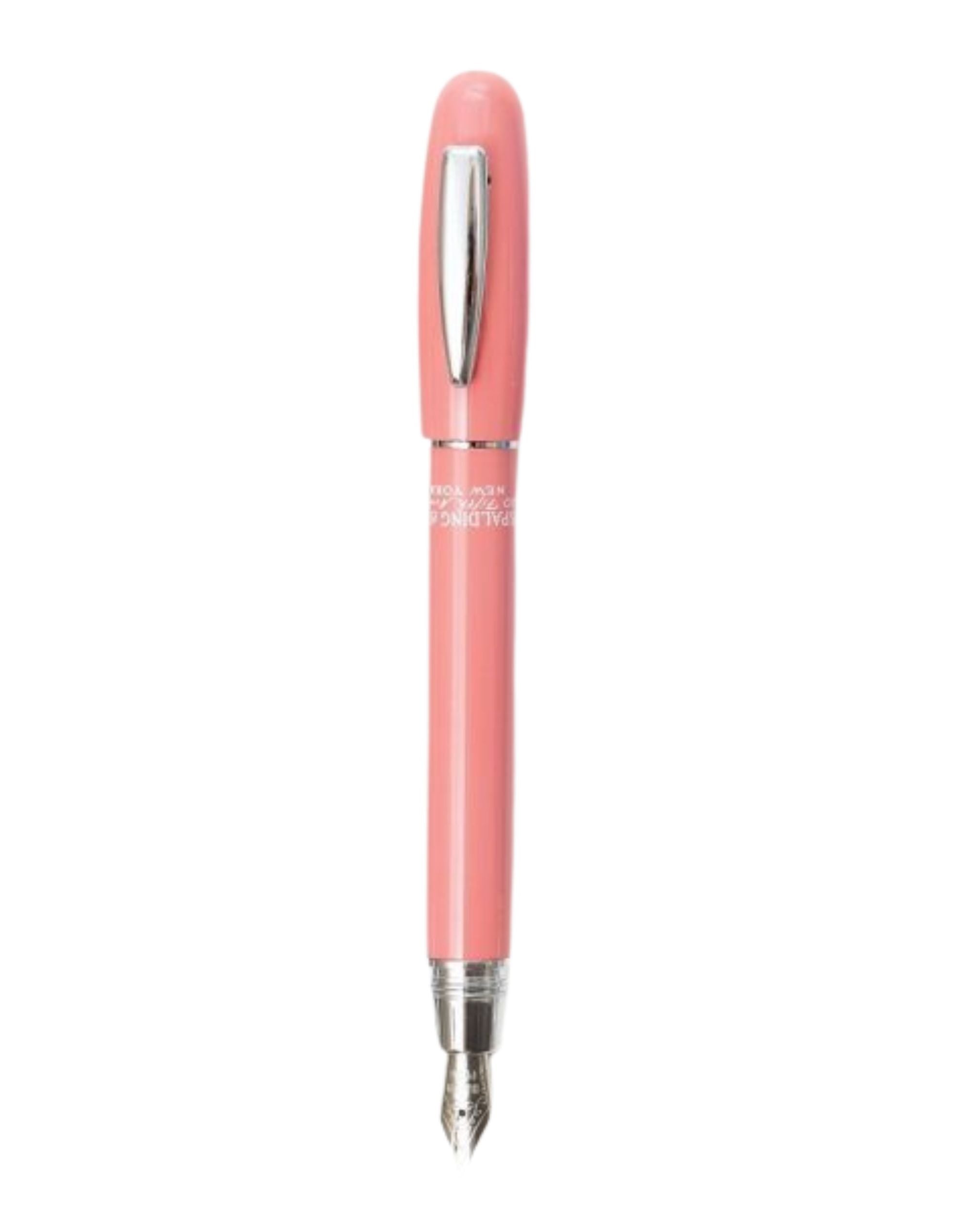 Agspalding&amp;bros. Short Classic Fountain Pen Pink Unisex