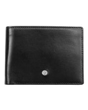 Agspalding&amp;bros. Horizontal Wallet With 4 Compartments Cc Holder Black Men