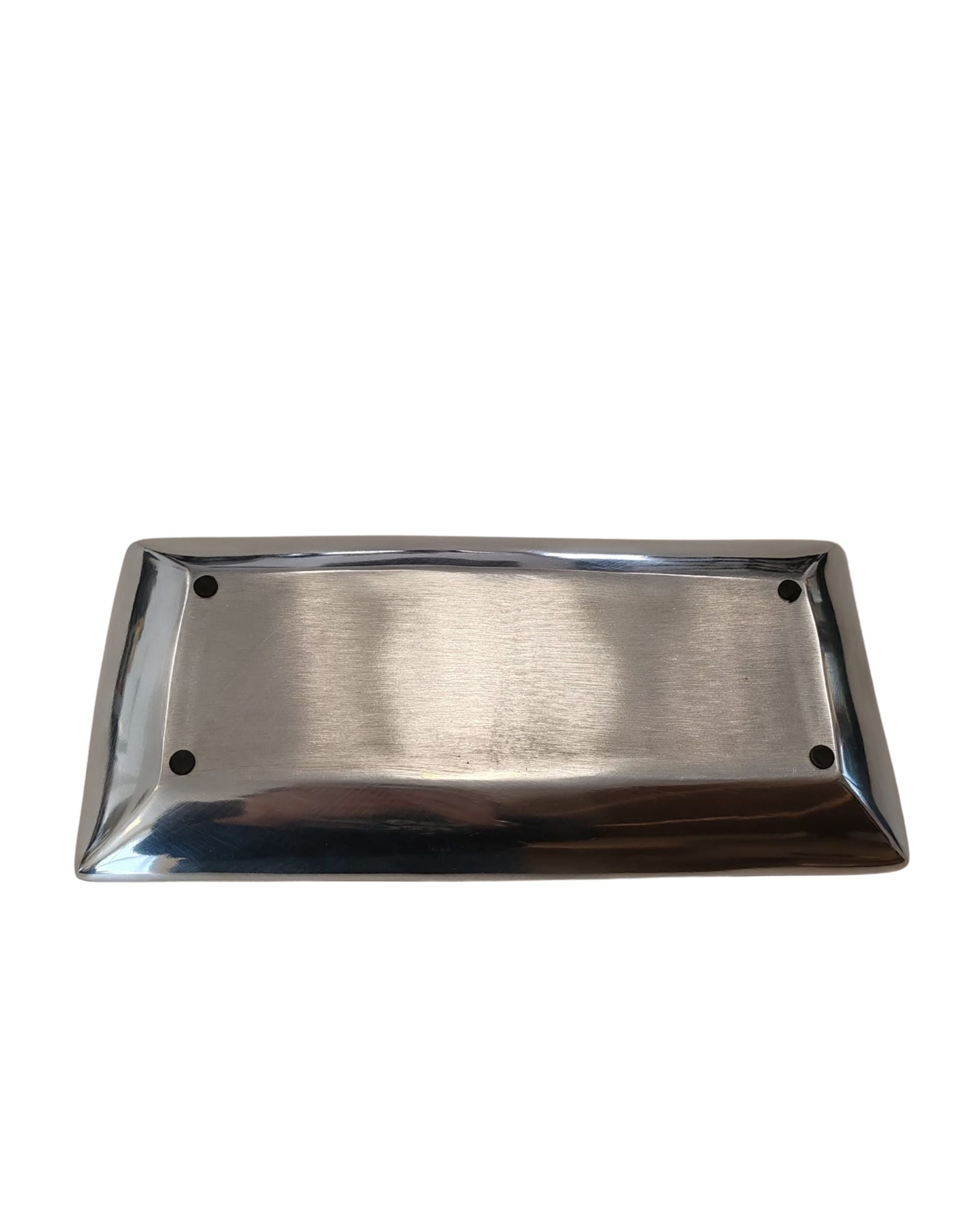 A.g.spalding&bros. Piatto Centrotavola Rettangolare Medium Argento Unisex