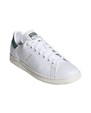 Adidas Sneaker Casual Stan Smith Tomaia in Pelle Bianco Verde Uomo