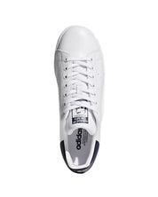 Adidas Scarpe Sneaker Stan Smith in Pelle Bianco Blu Uomo