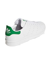 Adidas Sneakers Stan Smith in Pelle Bianco Bianco Verde Uomo