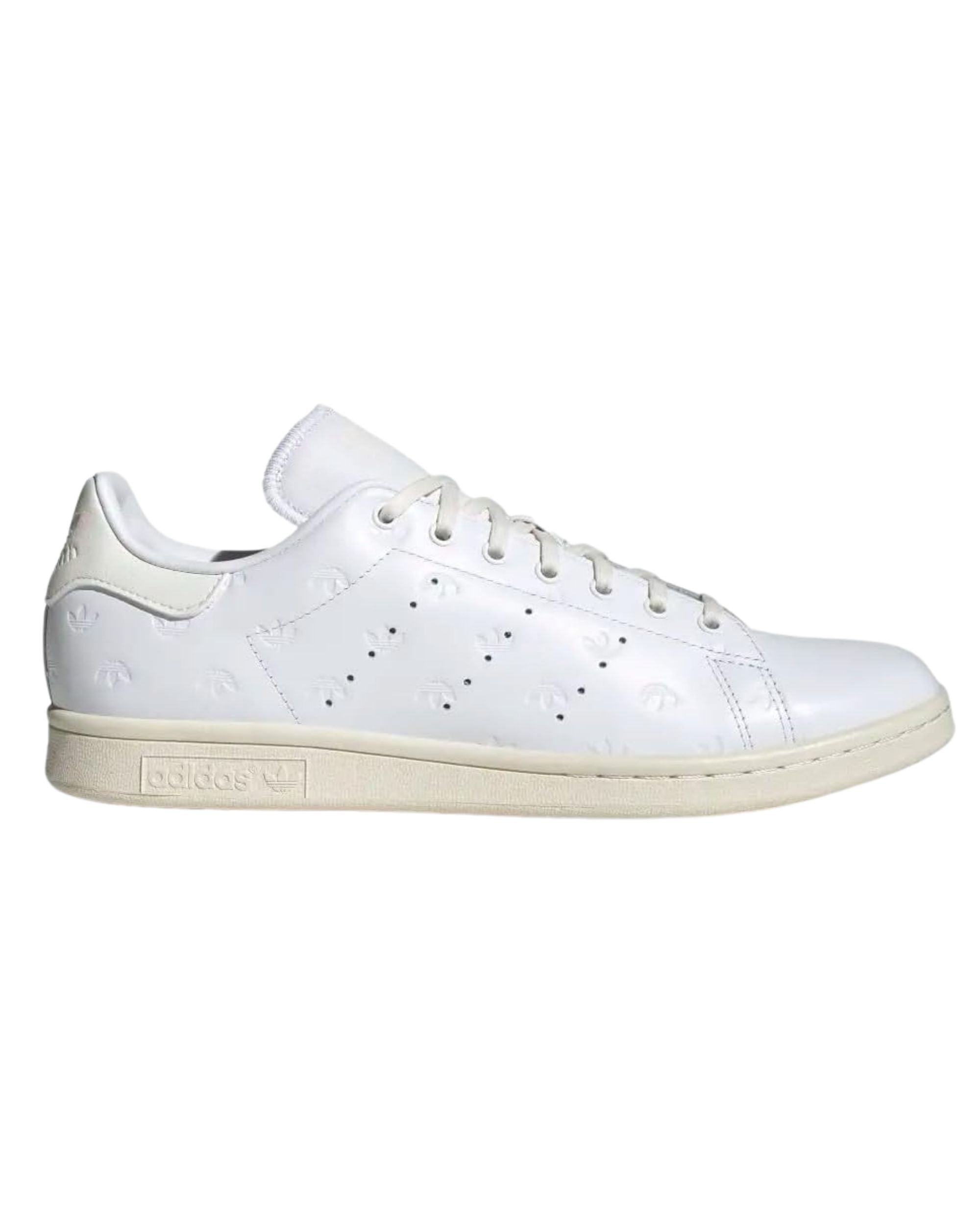 Adidas Sneaker Classiche Tomaia in Pelle Bianco Uomo