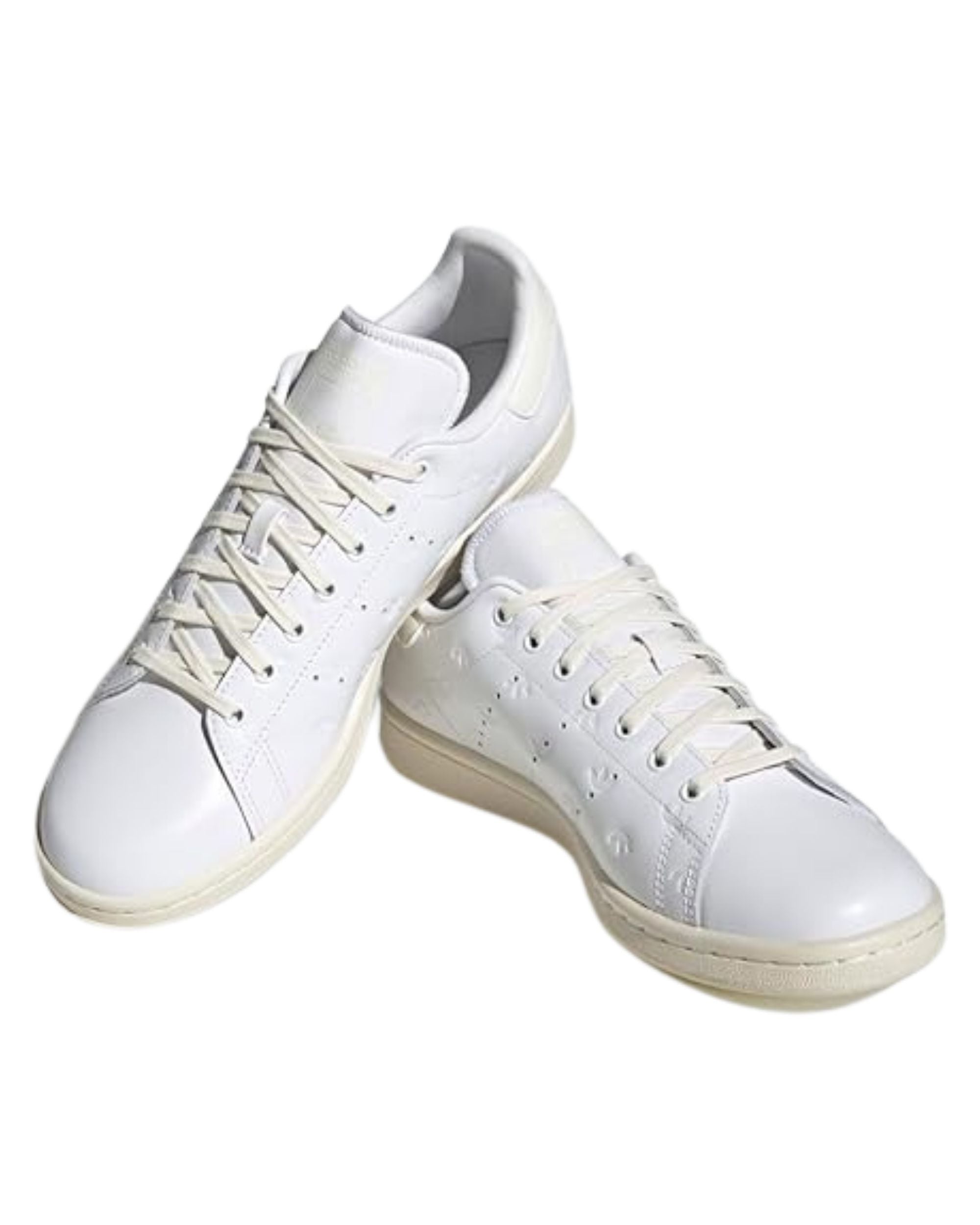 Adidas Sneaker Classiche Tomaia in Pelle Bianco Uomo