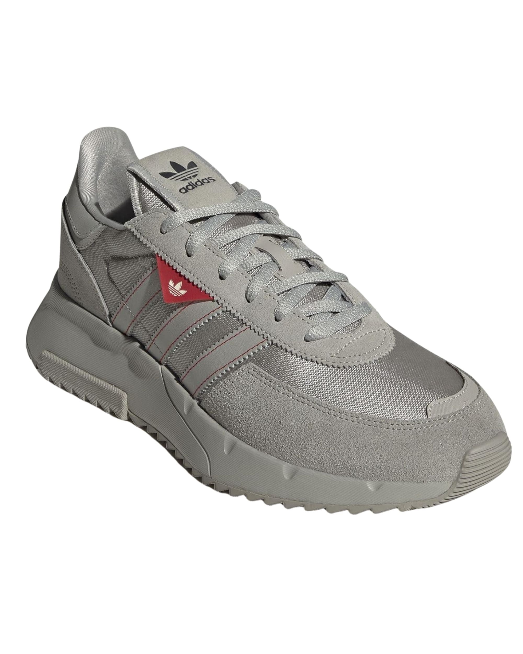 Adidas Tessuto Tecnico Grigio Uomo