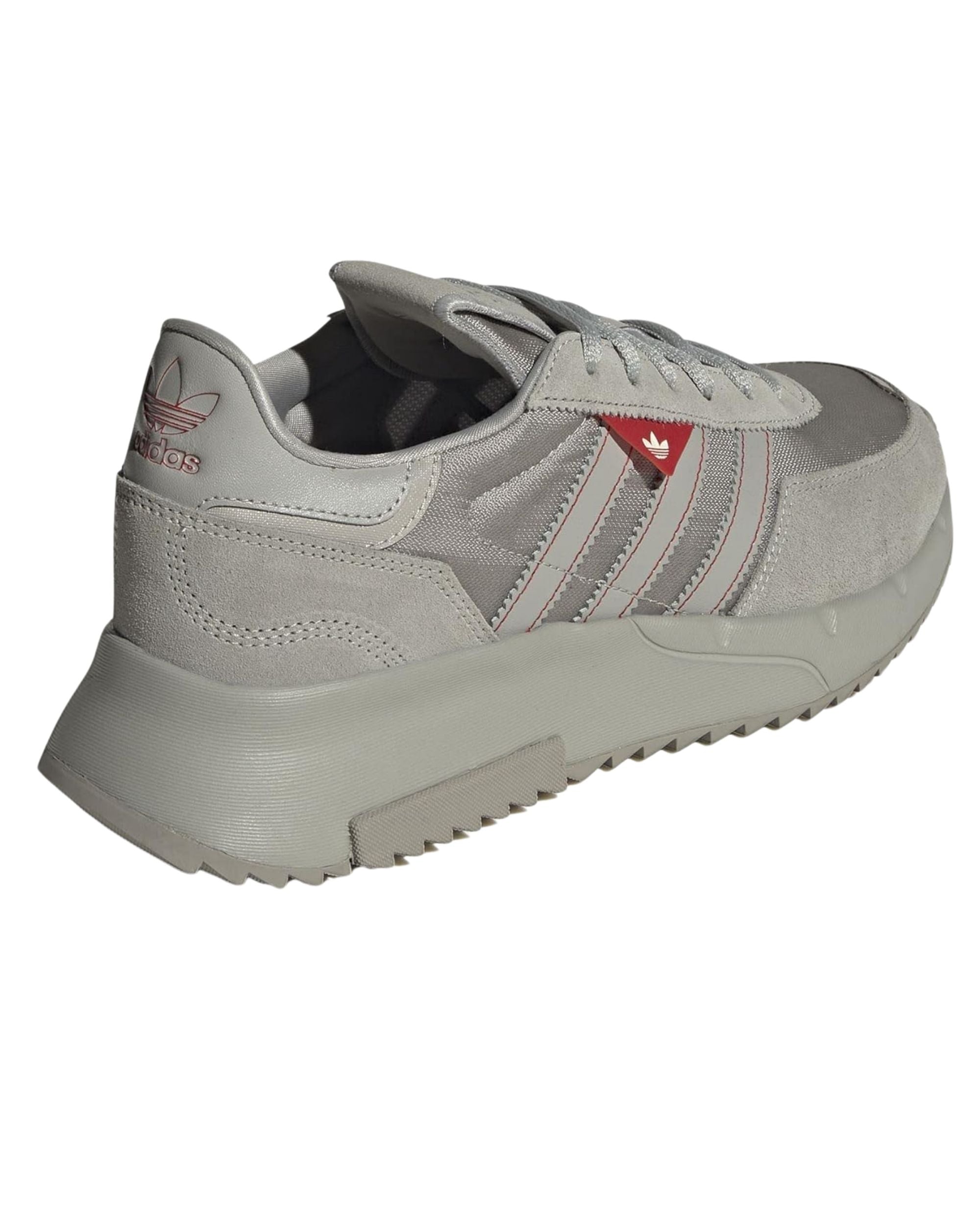 Adidas Tessuto Tecnico Grigio Uomo