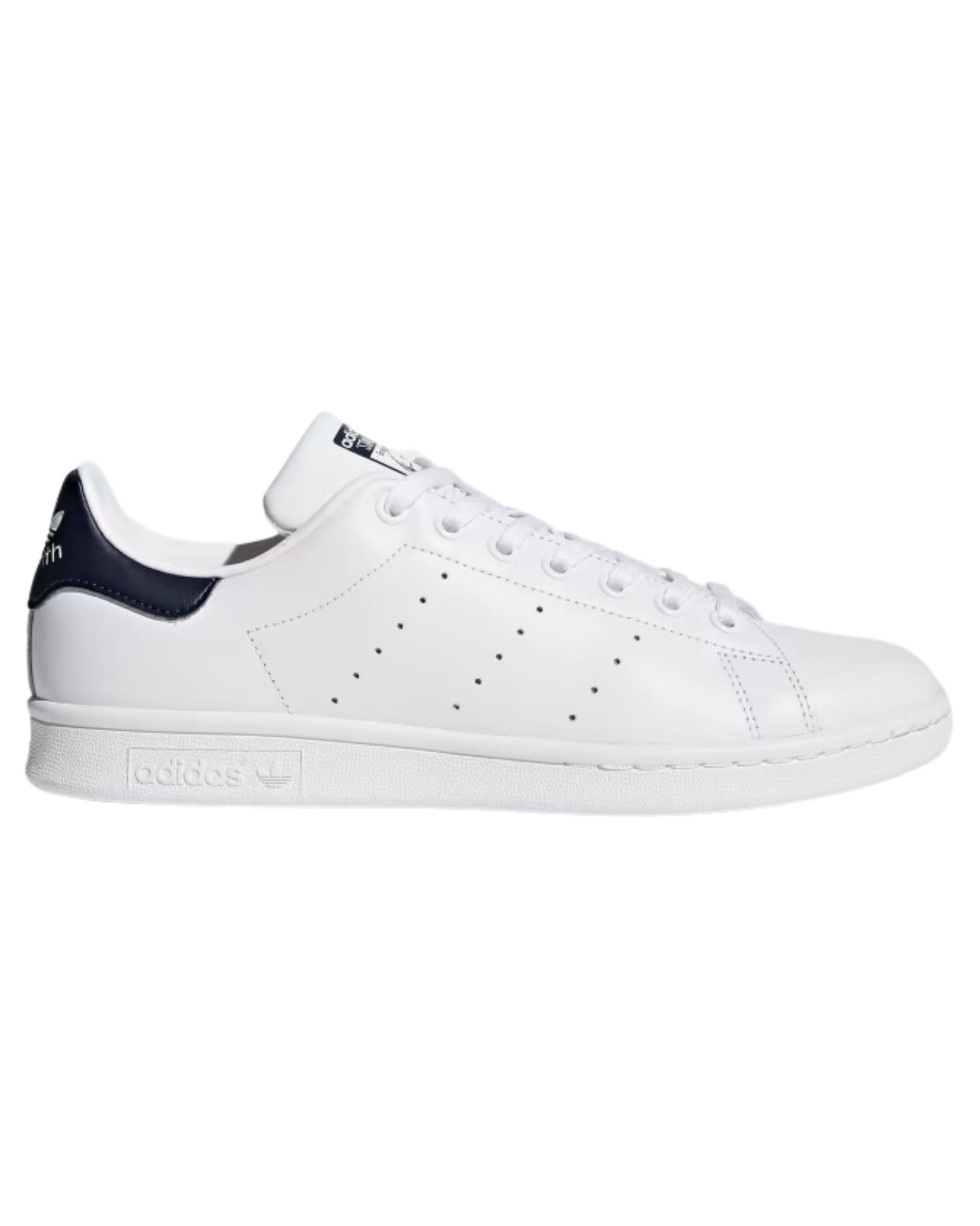 Adidas Sneaker Stan Smith in Pelle Bianco Nero Uomo
