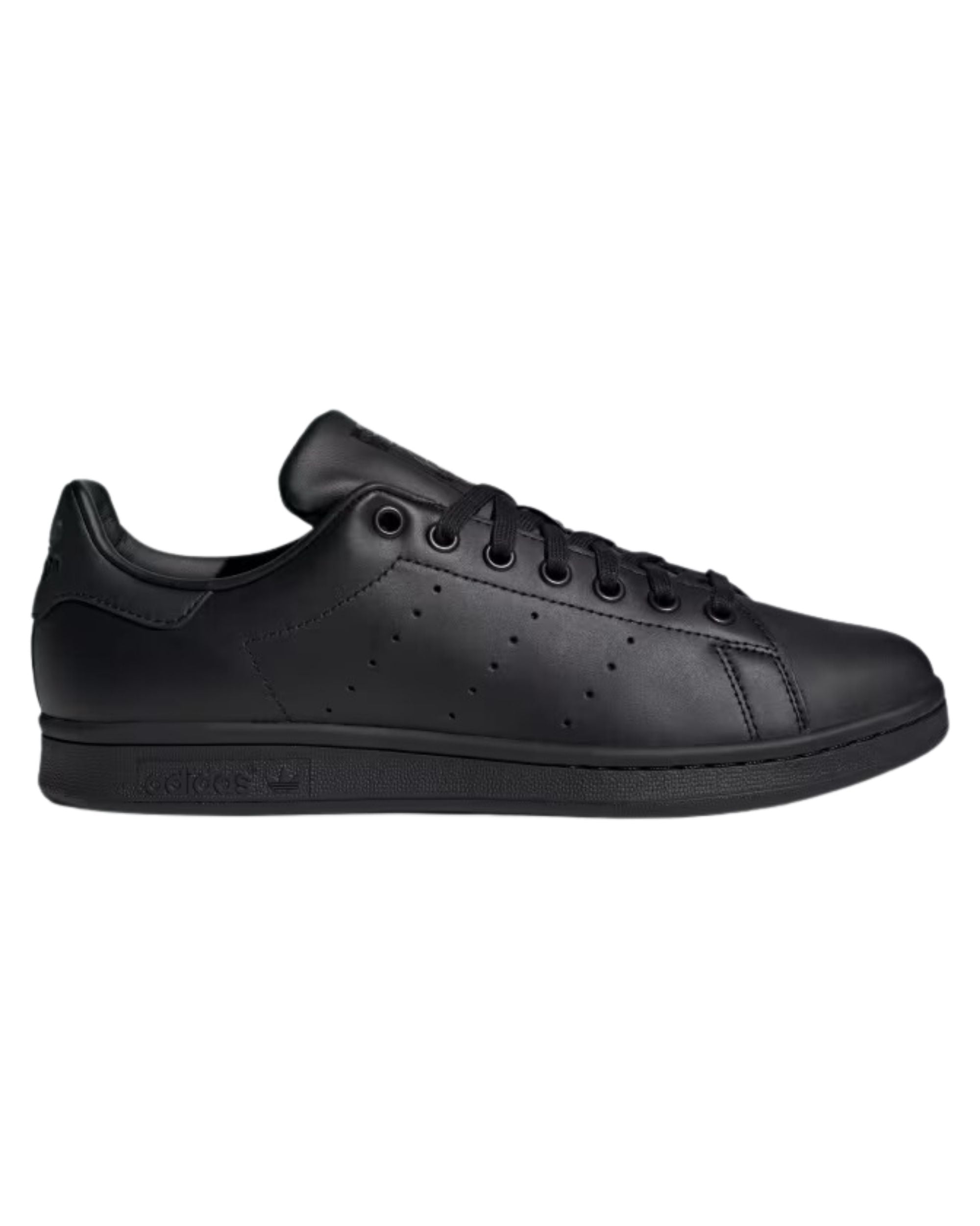 Adidas Sneakers 'Stan Smith Pure' Tomaia in Pelle Nero Uomo