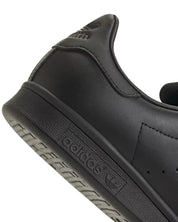 Adidas Sneakers 'Stan Smith Pure' Tomaia in Pelle Nero Uomo