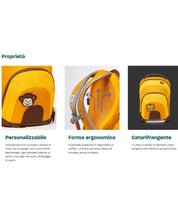 Affenzahn Bambina 12 Litri Ergonomico Blu