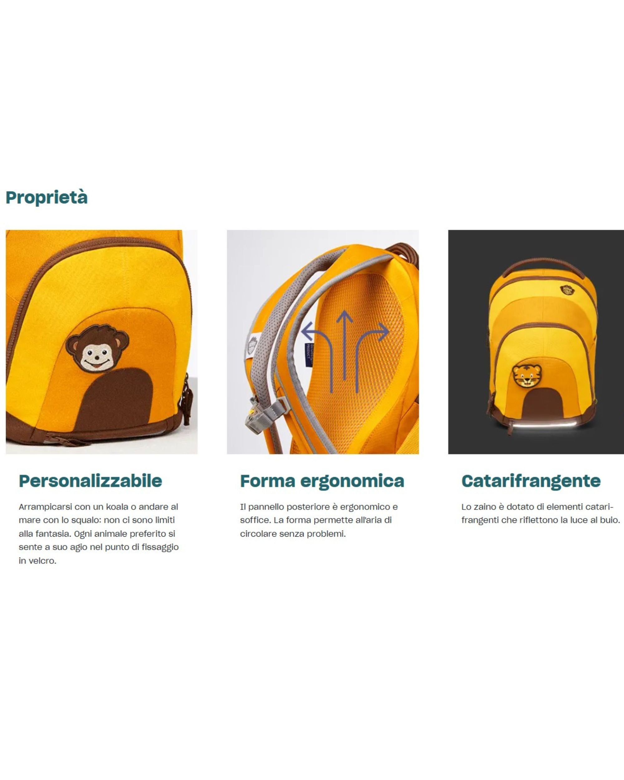 Affenzahn Bambina 12 Litri Ergonomico Verde