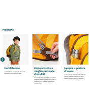 Affenzahn Bambina 12 Litri Ergonomico Verde