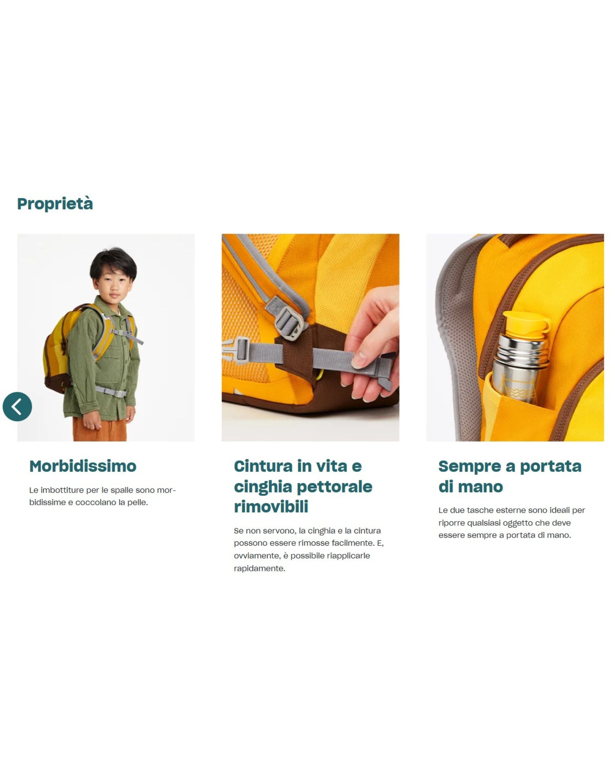 Affenzahn Bambina 12 Litri Ergonomico Verde