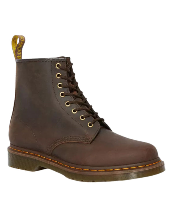 Dr. Martens 1460 Dark Brown Crazy Horse Marrone Unisex