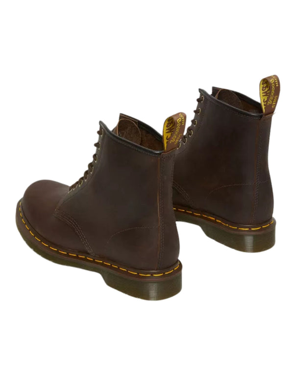 Dr. Martens 1460 Dark Brown Crazy Horse Marrone Unisex-2