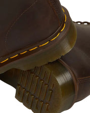 Dr. Martens Stivaletti 1460 Dark Brown Crazy Horse Marrone Unisex