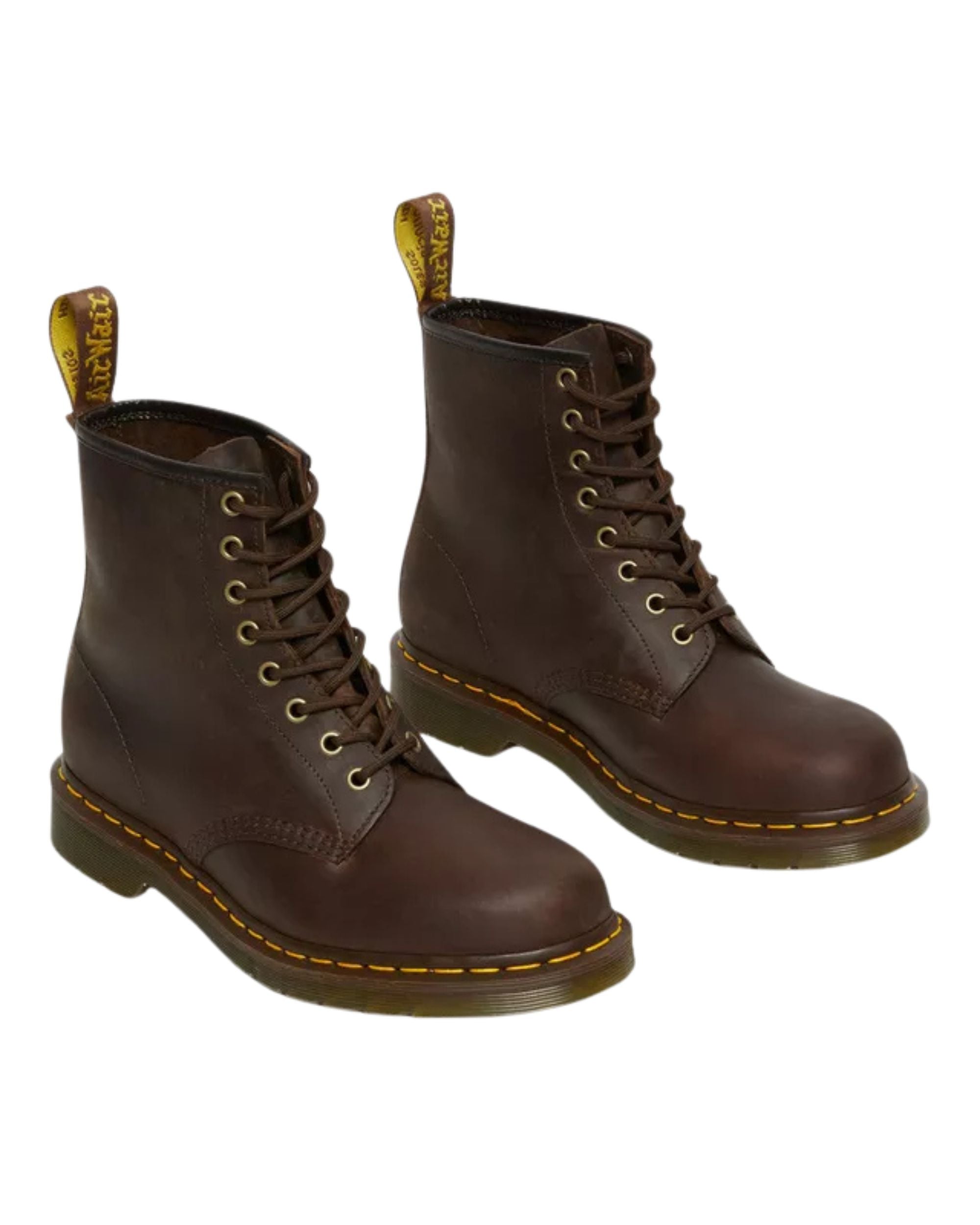 Dr. Martens Stivaletti 1460 Dark Brown Crazy Horse Marrone Unisex