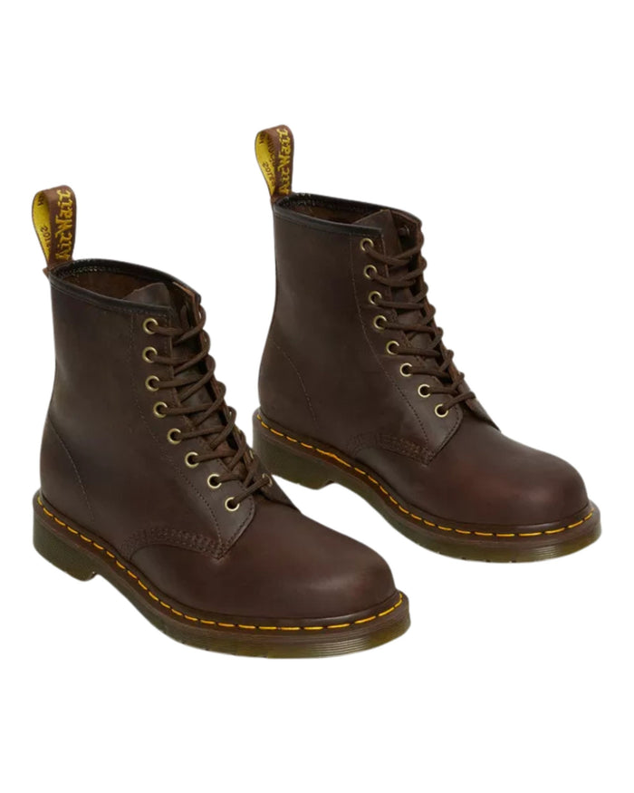 Dr. Martens 1460 Dark Brown Crazy Horse Marrone Unisex 5