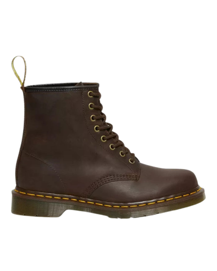 Dr. Martens 1460 Dark Brown Crazy Horse Marrone Unisex 6