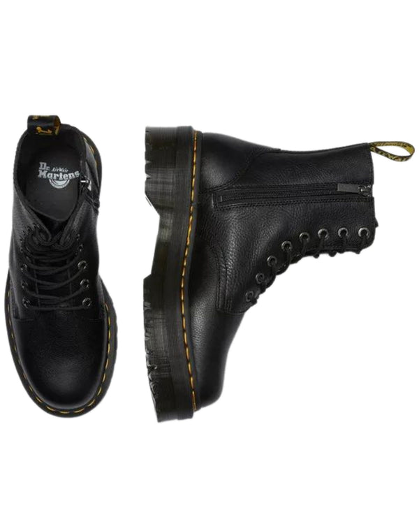 Dr. Martens Jadon Boot Black Pisa Version Black Women-2