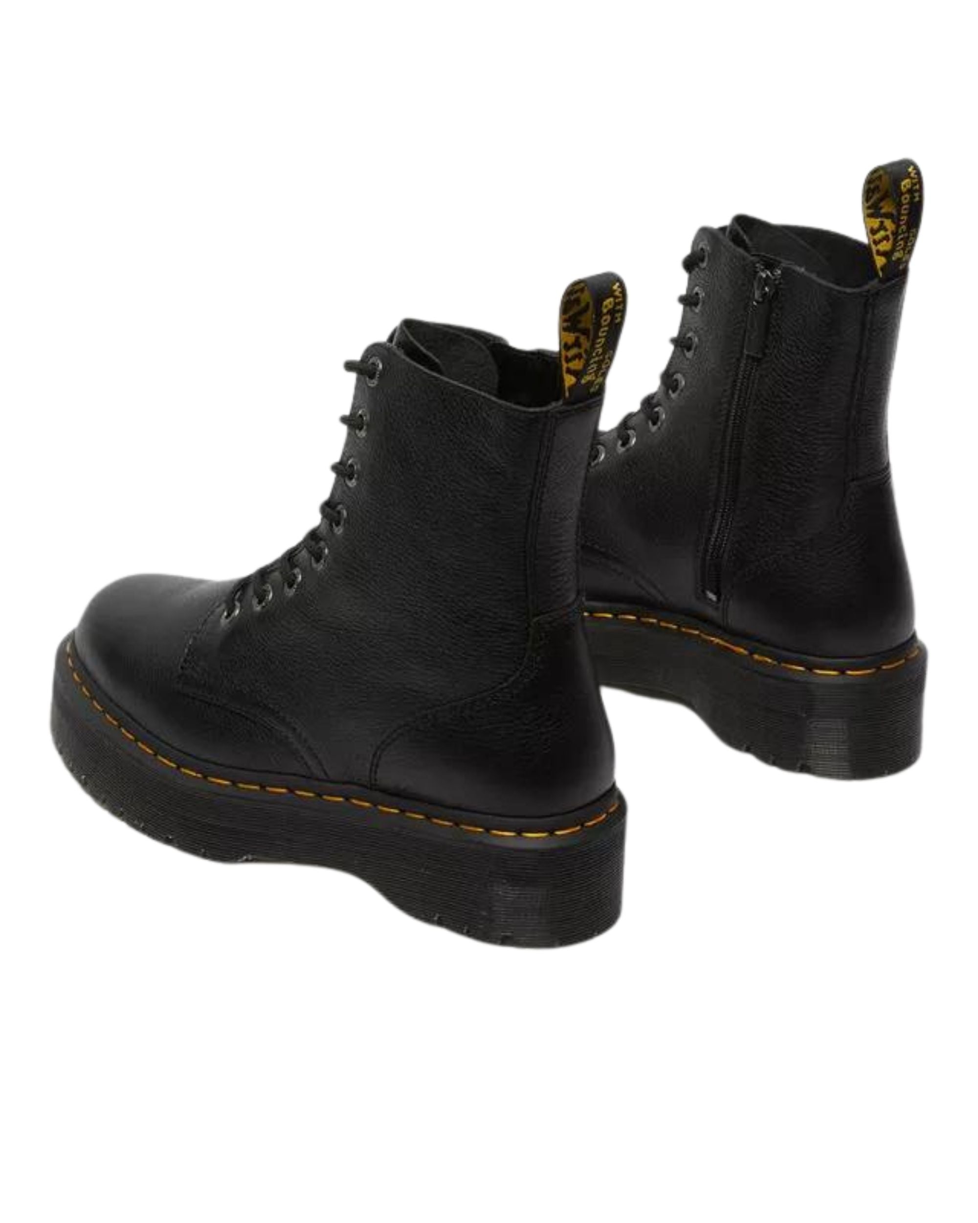 Dr. Martens Jadon Boot Black Pisa Version Black Women