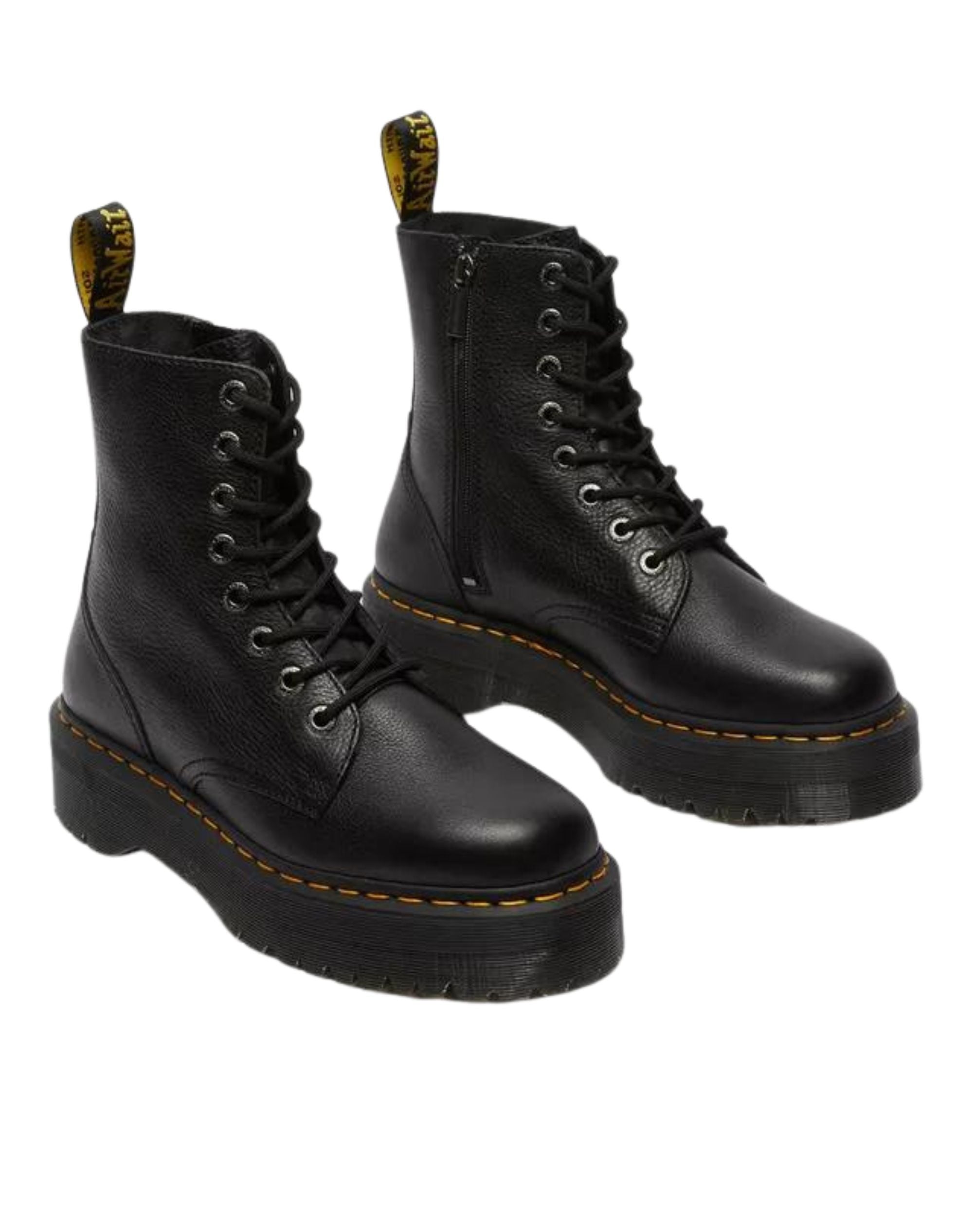 Dr. Martens Jadon Boot Black Pisa Version Black Women