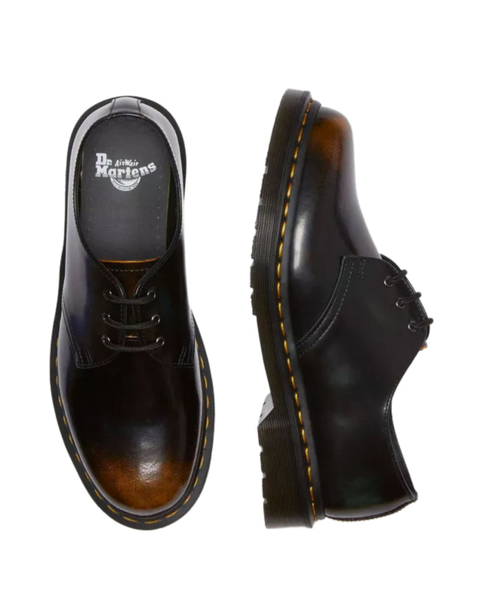 Dr Martens2 Oxford 1461 Multi Brush Off Nero Uomo 7