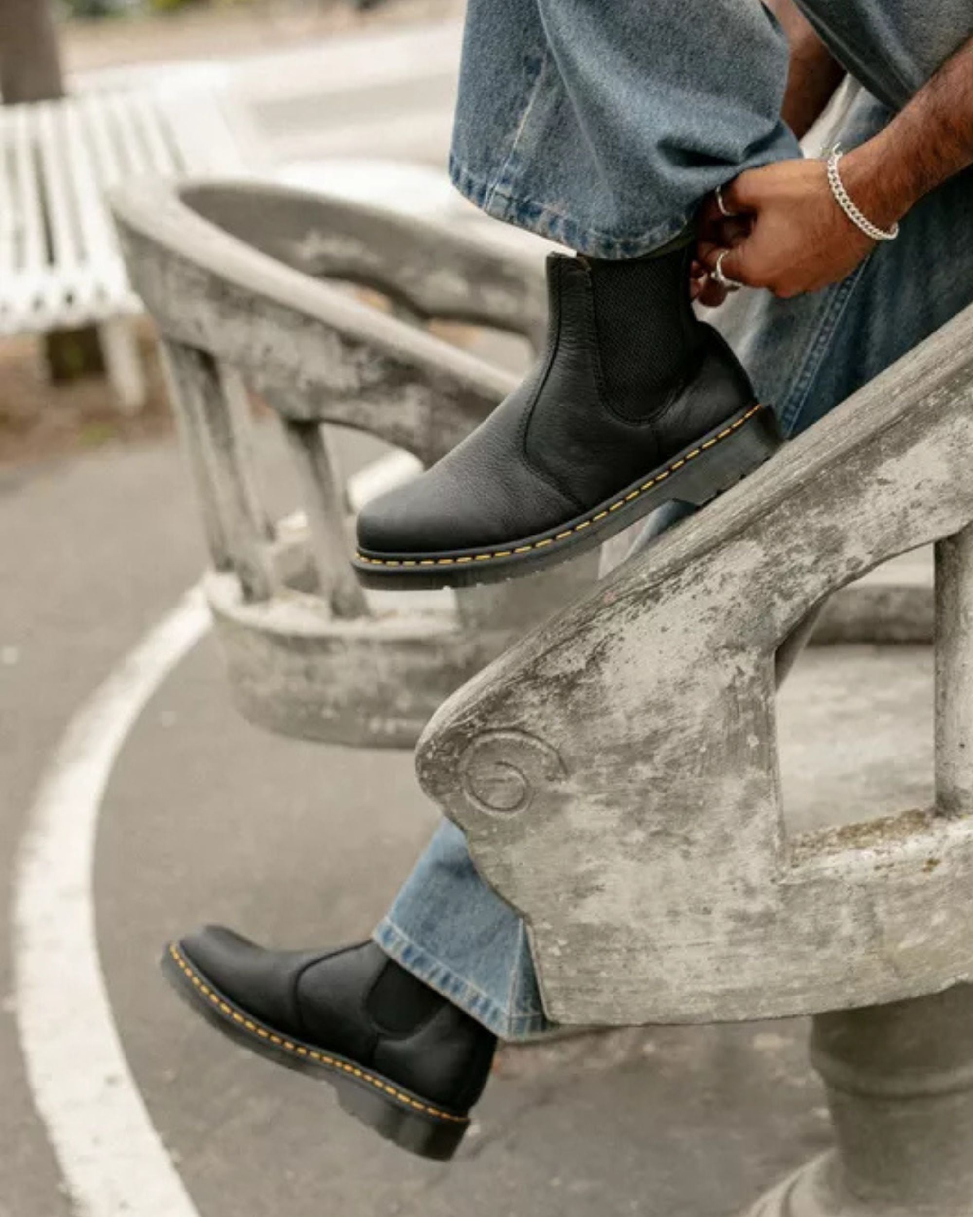 Dr. Martens Stivale Chelsea 2976 Black Ambassador Nero Uomo