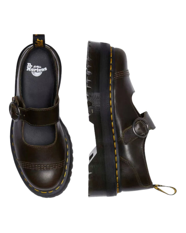 Dr Martens2 Addina Orleans Con Platform Marrone Donna-2