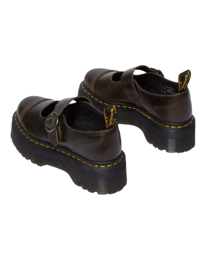 Dr Martens2 Addina Orleans Con Platform Marrone Donna 5