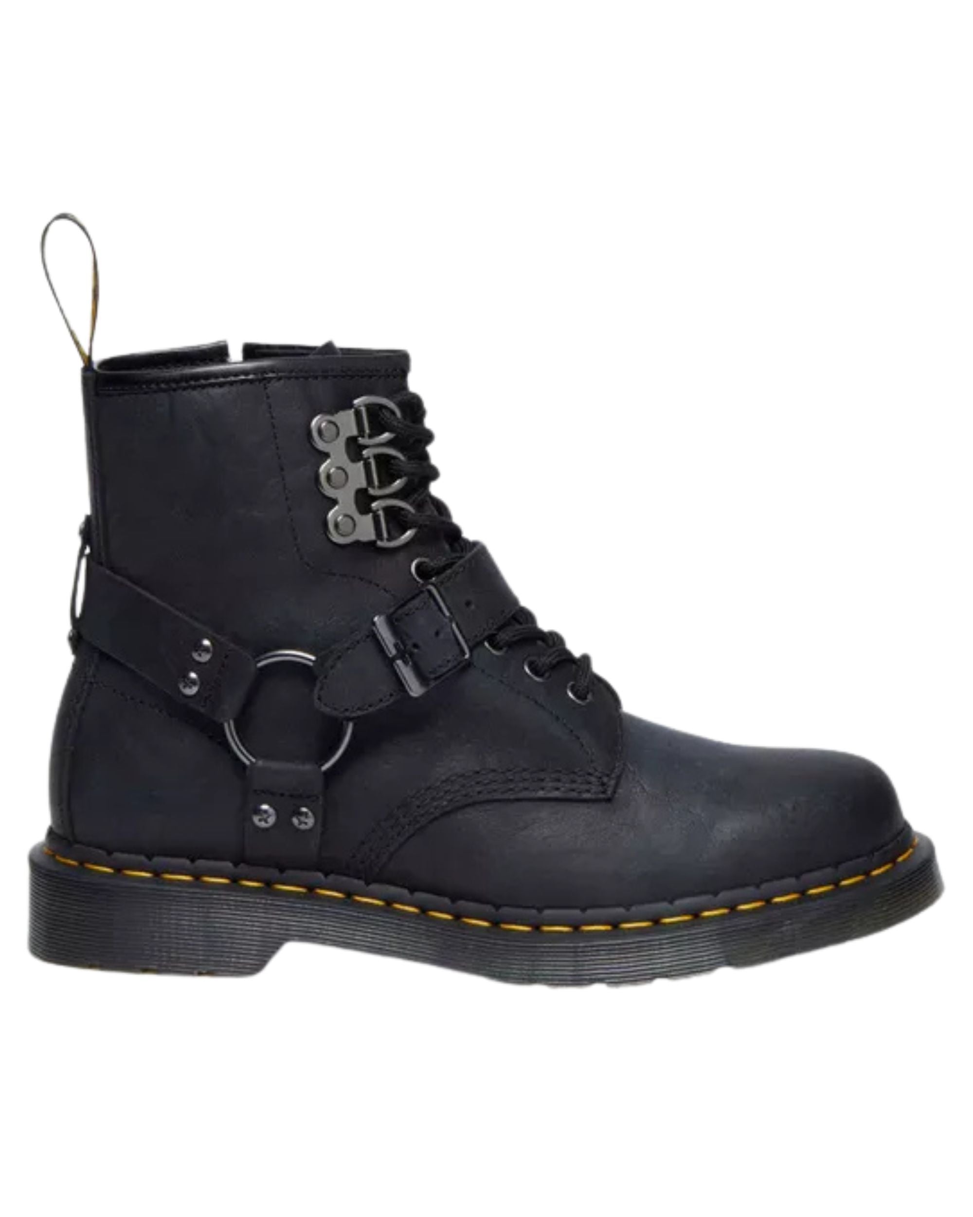 Dr. Martens Stivaletto 1460 Hdw Pull Up Nero Donna