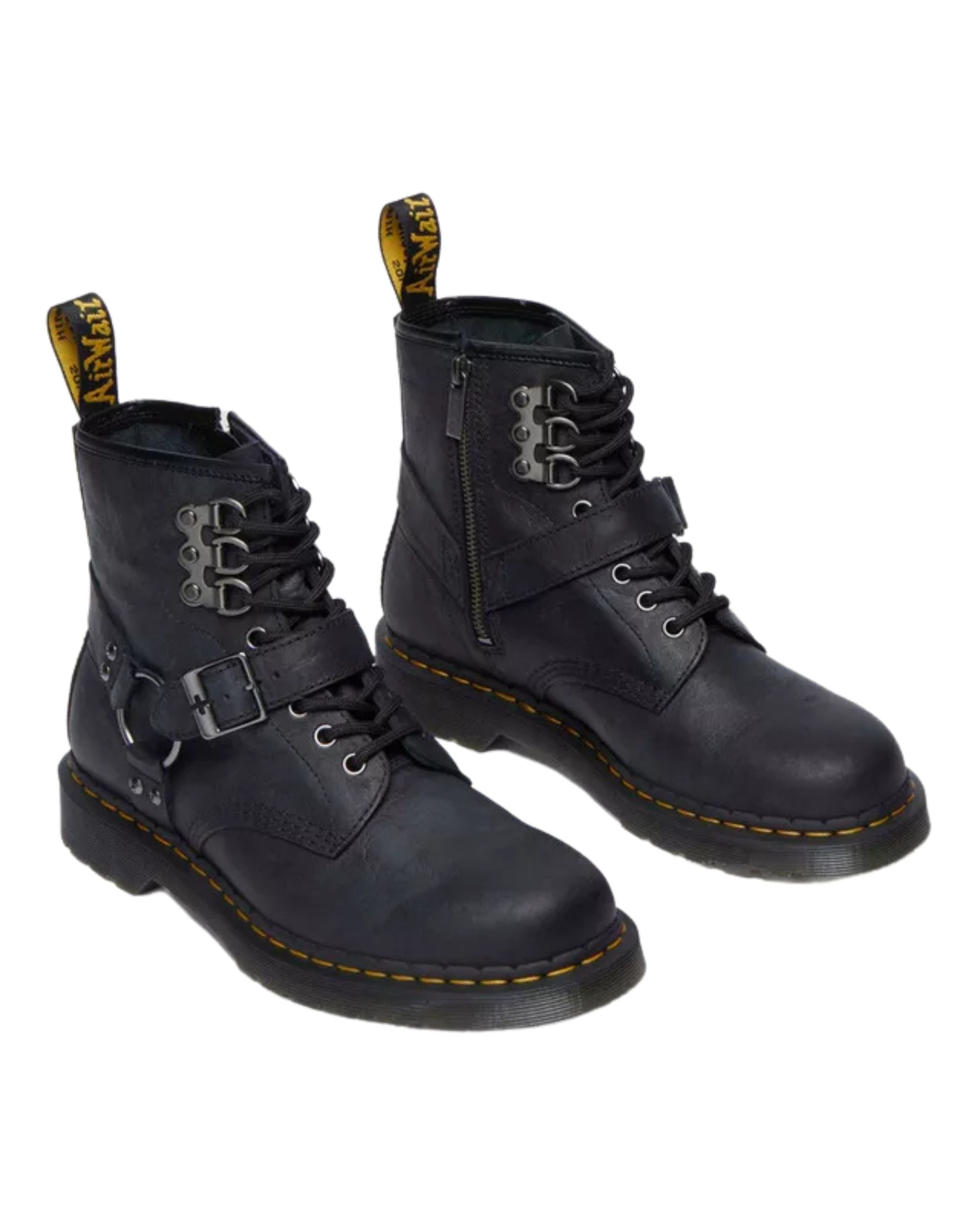 Dr. Martens Stivaletto 1460 Hdw Pull Up Nero Donna