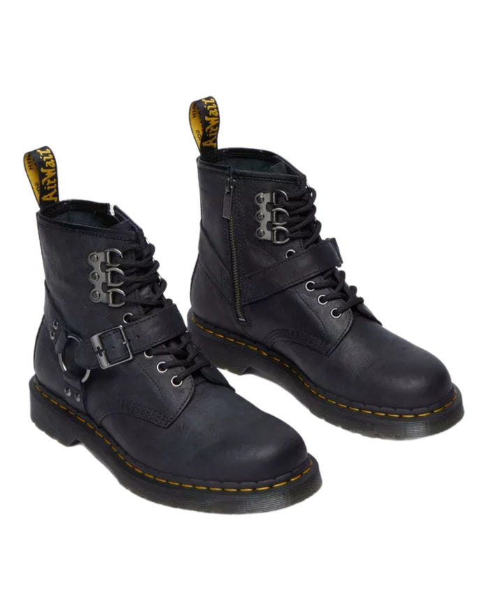 Dr Martens2 1460 Hdw Pull Up Nero Donna 6