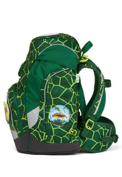 Ergobag Set prime zaino portapenne Ergonomico Personalizzabile Eco Resistente Acqua Sporco Verde Bambino bearrex
