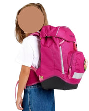 Ergobag Ergonomico Personalizzabile Eco Resistente Acqua Sporco Viola Bambino