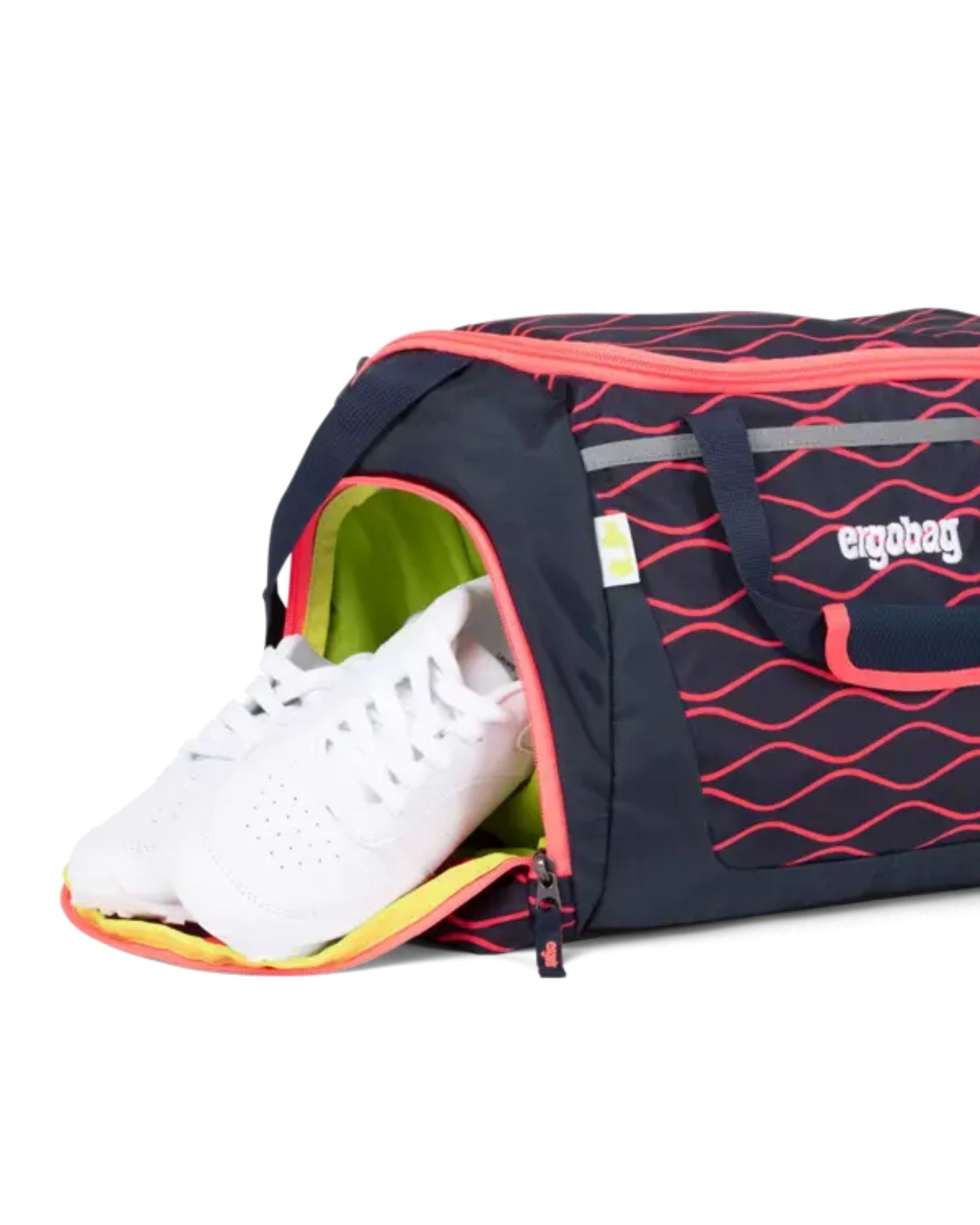 Ergobag Bambino Bambina Zaino Sport Palestra Alta Visibilita' Nero Unisex