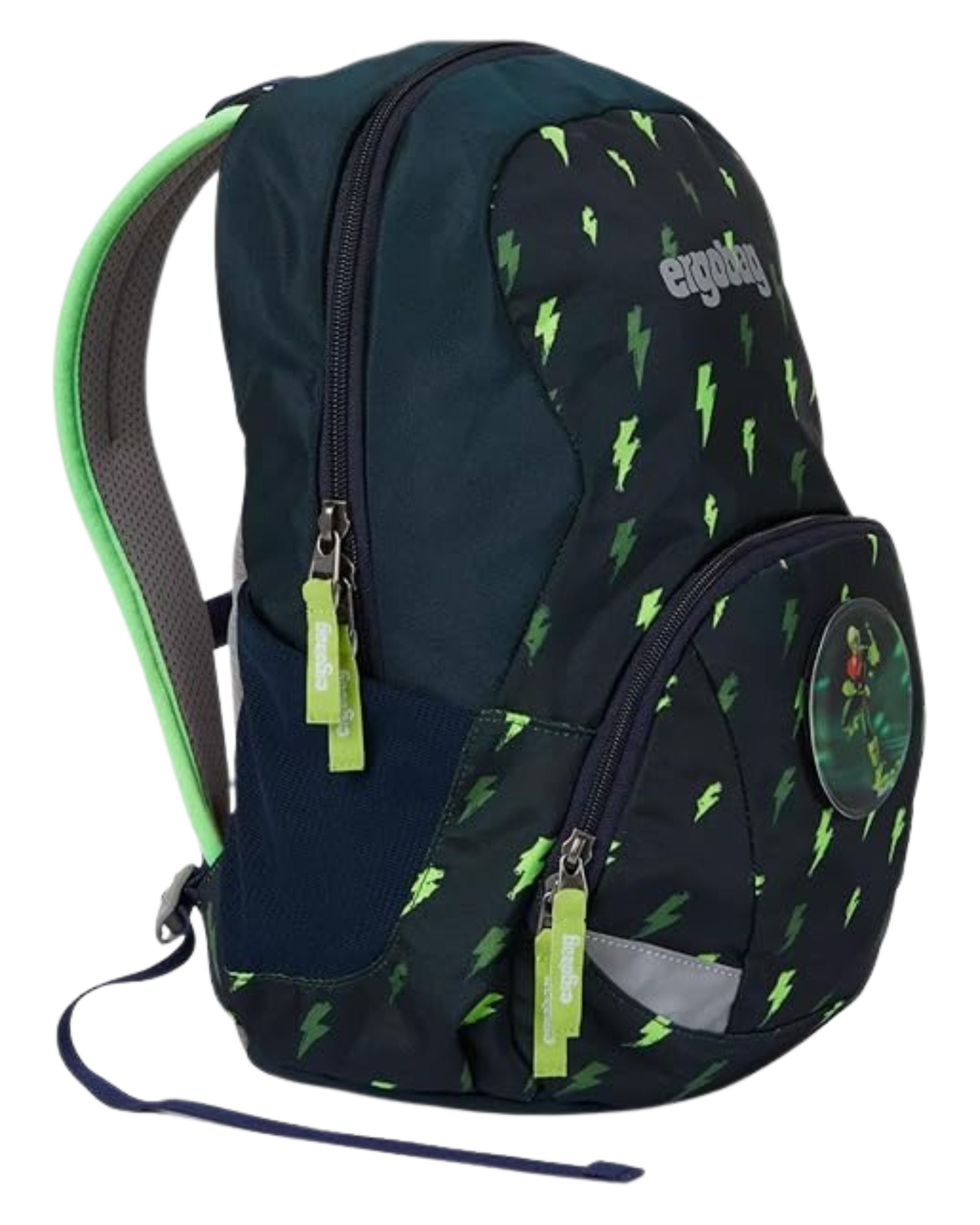 Ergobag Ergonomico Personalizzabile Eco Resistente Acqua Nero Bambino