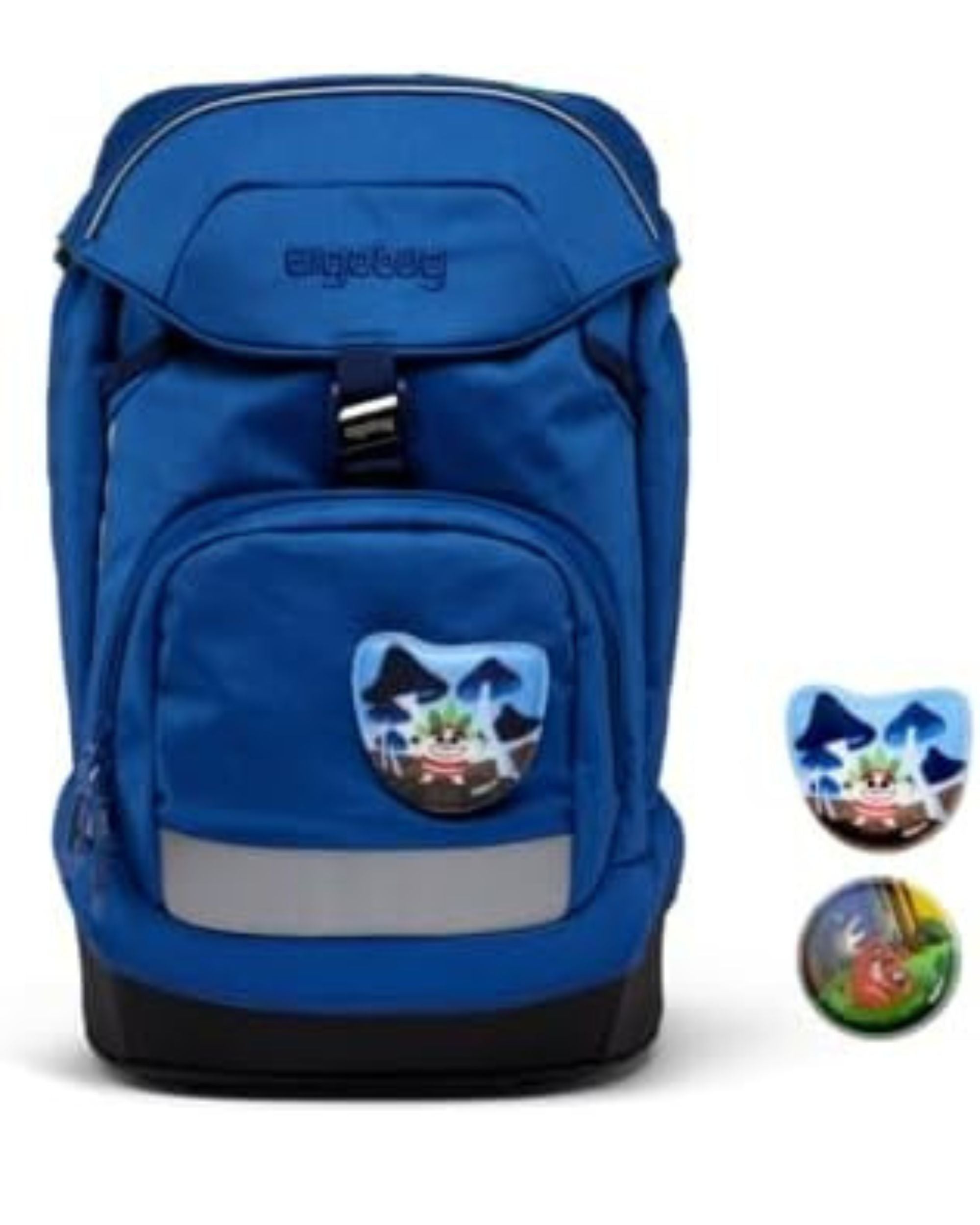 Ergobag Ergonomico Personalizzabile Eco Resistente Acqua Sporco Blu Bambino