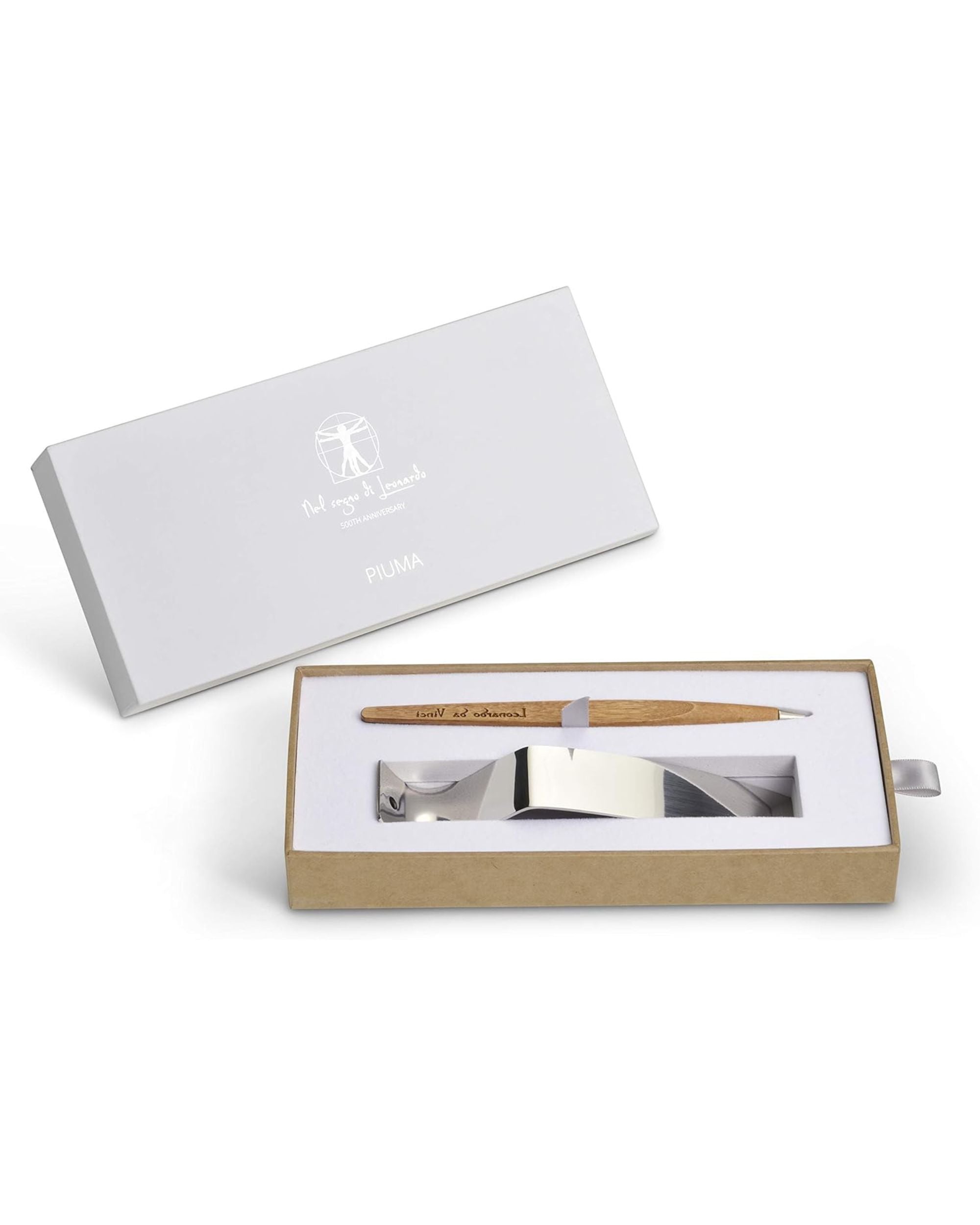 Forever Penna Piuma Leonardo 500th Limited Edition Marrone Pera Unisex