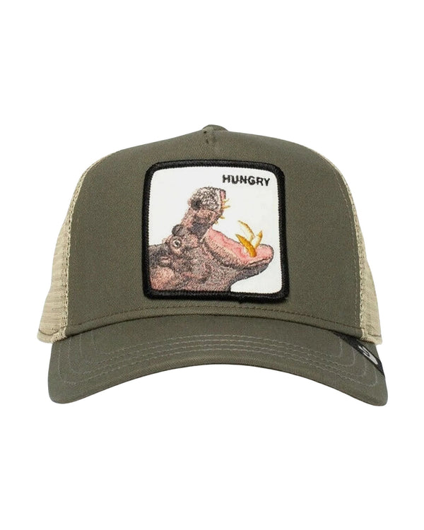 Goorin Bros. Trucker Cap Cappellino Animal Farm 'hungry' Verde Unisex-2