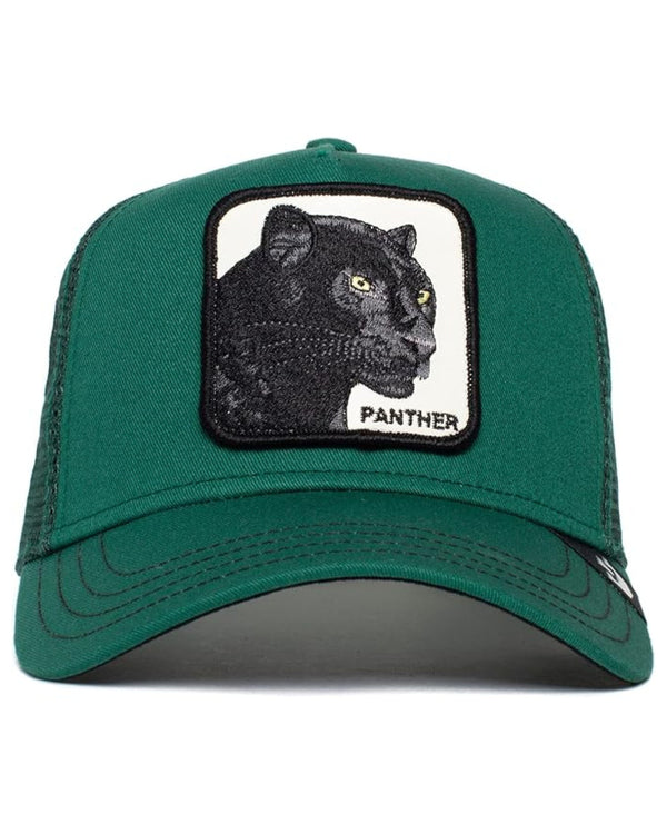 Goorin Bros. Trucker Cap Cappellino Animal Farm 'the Panther' Verde Unisex