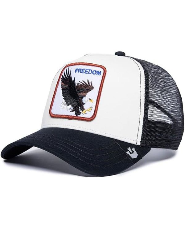 Goorin Bros. Trucker Cap Cappellino Animal Farm 'the Freedom Eagle' Bianco Unisex-2