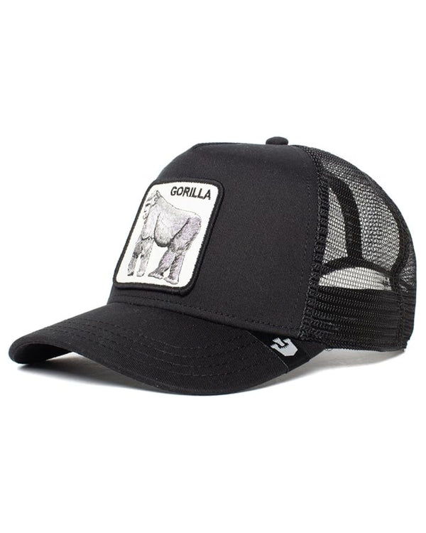 Goorin Bros. Trucker Cap Cappellino Animal Farm 'the Big Gorilla' Nero Unisex-2